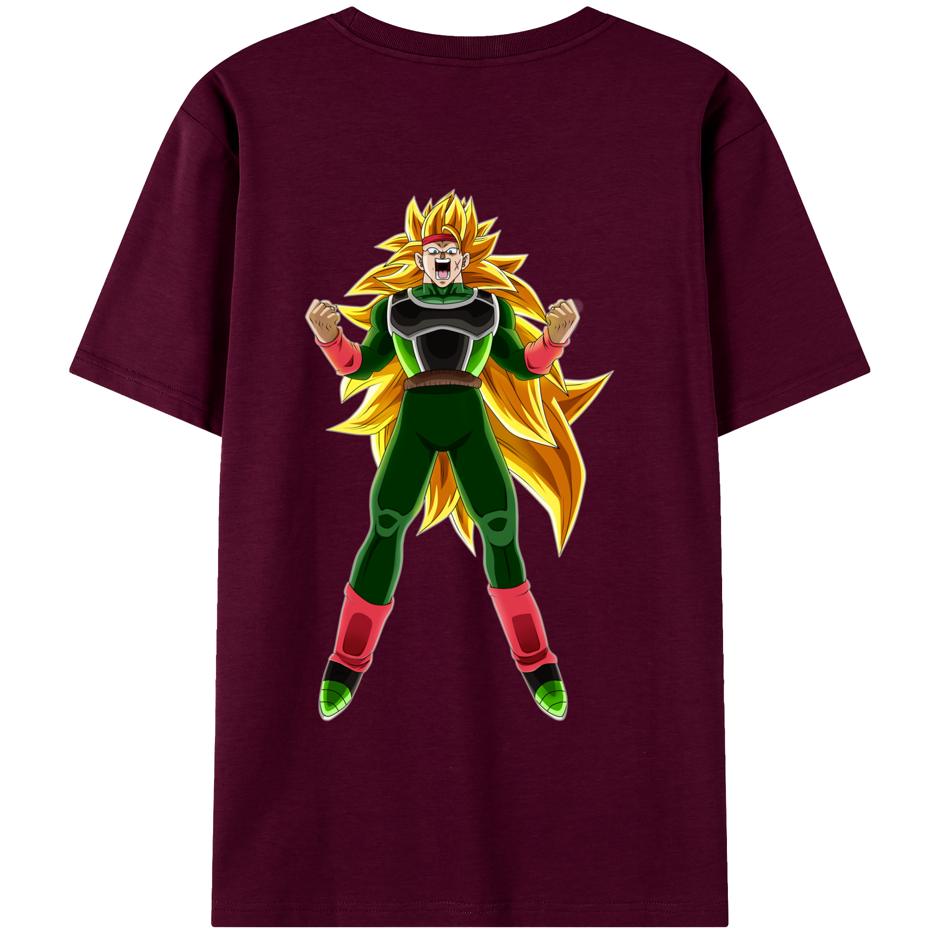 （画像用） ドラゴンボール ブロリー DRAGON BALL Broli レディース半袖Tシャツ(バックプリント)